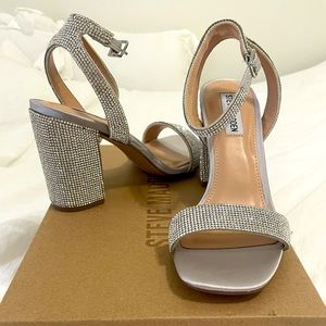 Steve Madden Rhinestone Heels! Never worn!